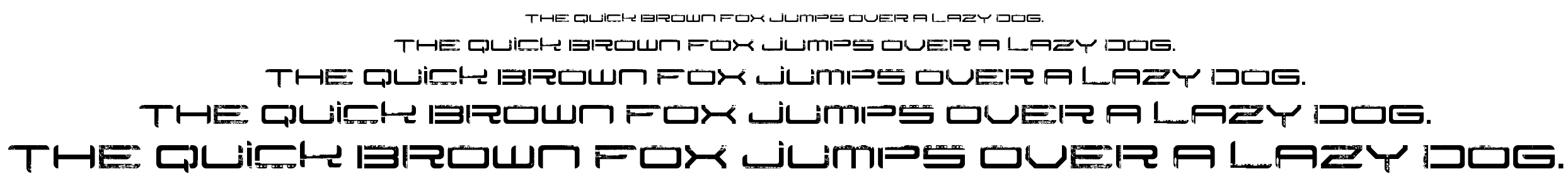 Rysky lines font